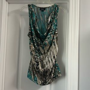 Swoop neck Razorback tank